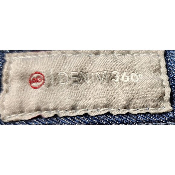 AG Adriano Goldschmied The Tellis Modern Slim Jeans 34R Denim360 Blue Cotton/Pol - Picture 3 of 10